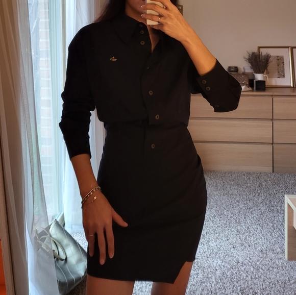 Vivienne Westwood Dresses & Skirts - Vivienne westwood shirt mini dress